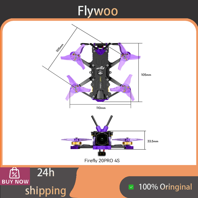 Rc Helicopter Tool Kit - Zestaw ramy z włókna węglowego Flywoo
